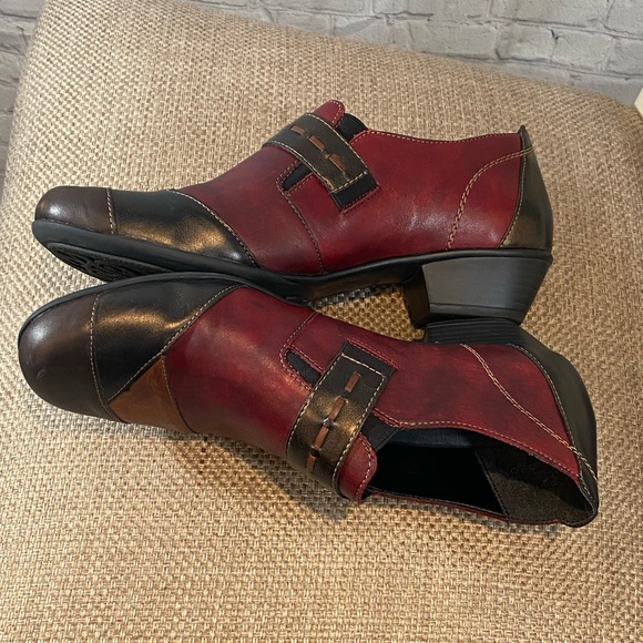 REMONTE Ankle Boot Patchwork Leather "Milla"-41 - Picture 4 of 10